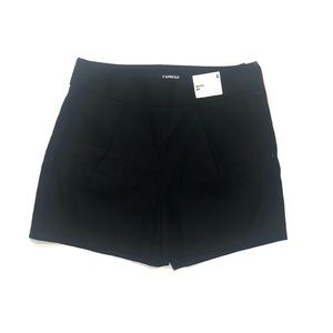 NWT Express High Rise Midi Black Shorts 🖤